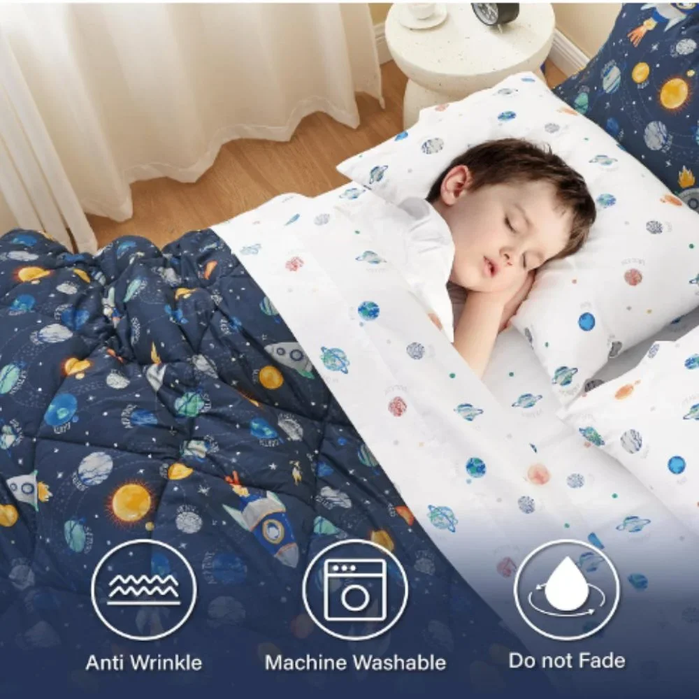 Bed-in-a-Bag for Kids - 5 pc - Twin Size 